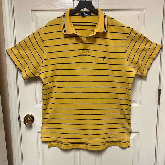 Ralph Lauren Other - Polo by Ralph Lauren Yellow and Navy Striped Polo Shirt